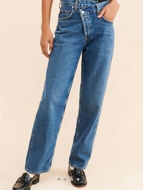 AGOLDE Criss Cross Upsized Jeans